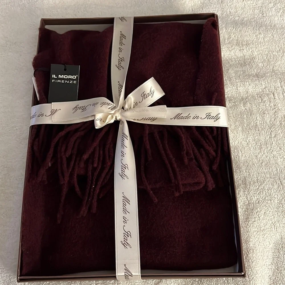 Wool scarf for men by IL Moro Firenze